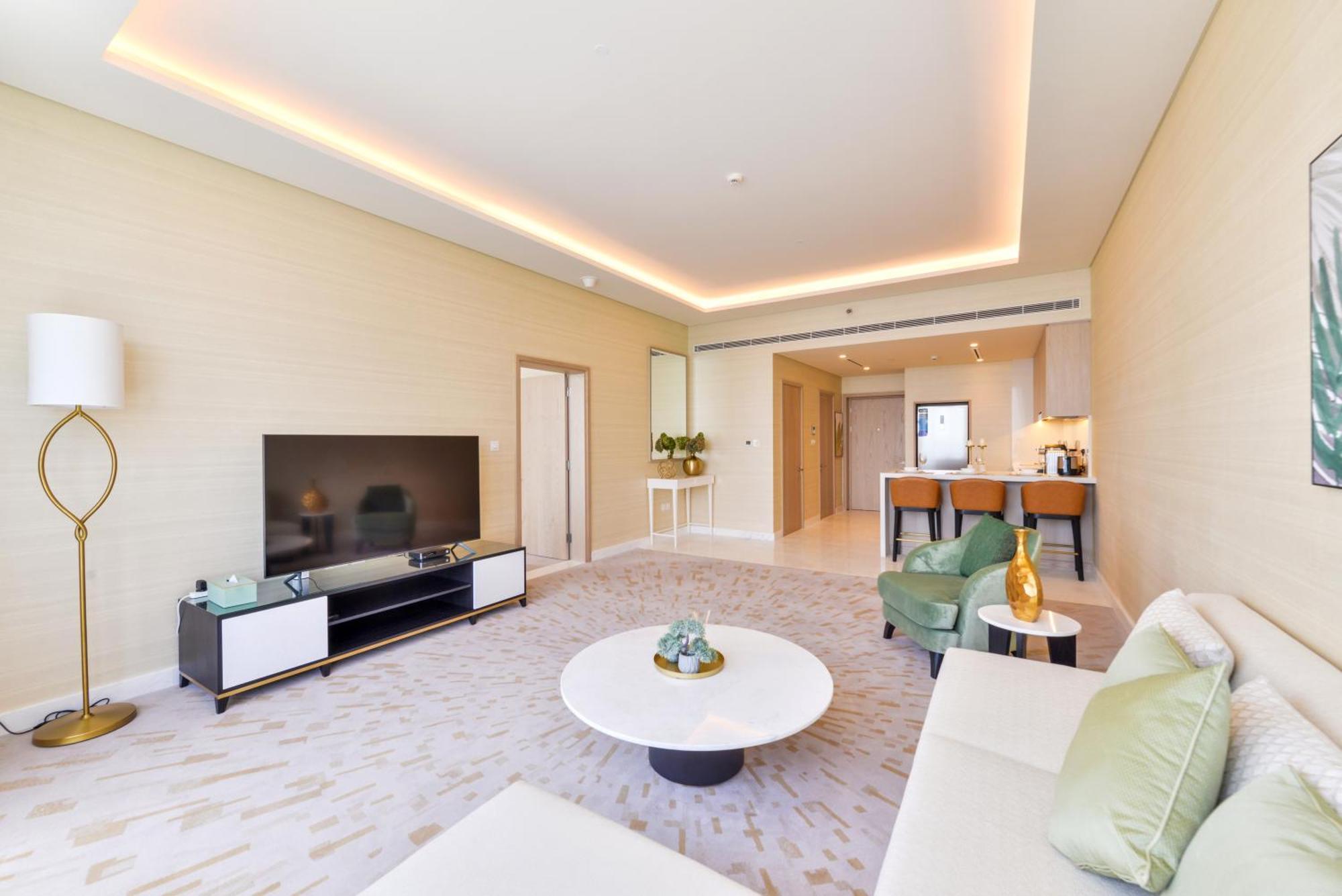 Ultra Luxury Palm Tower With Shared Hotel Facilities Dubai Eksteriør bilde