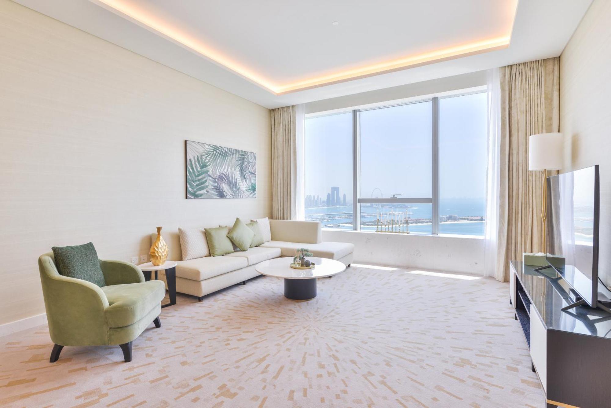 Ultra Luxury Palm Tower With Shared Hotel Facilities Dubai Eksteriør bilde