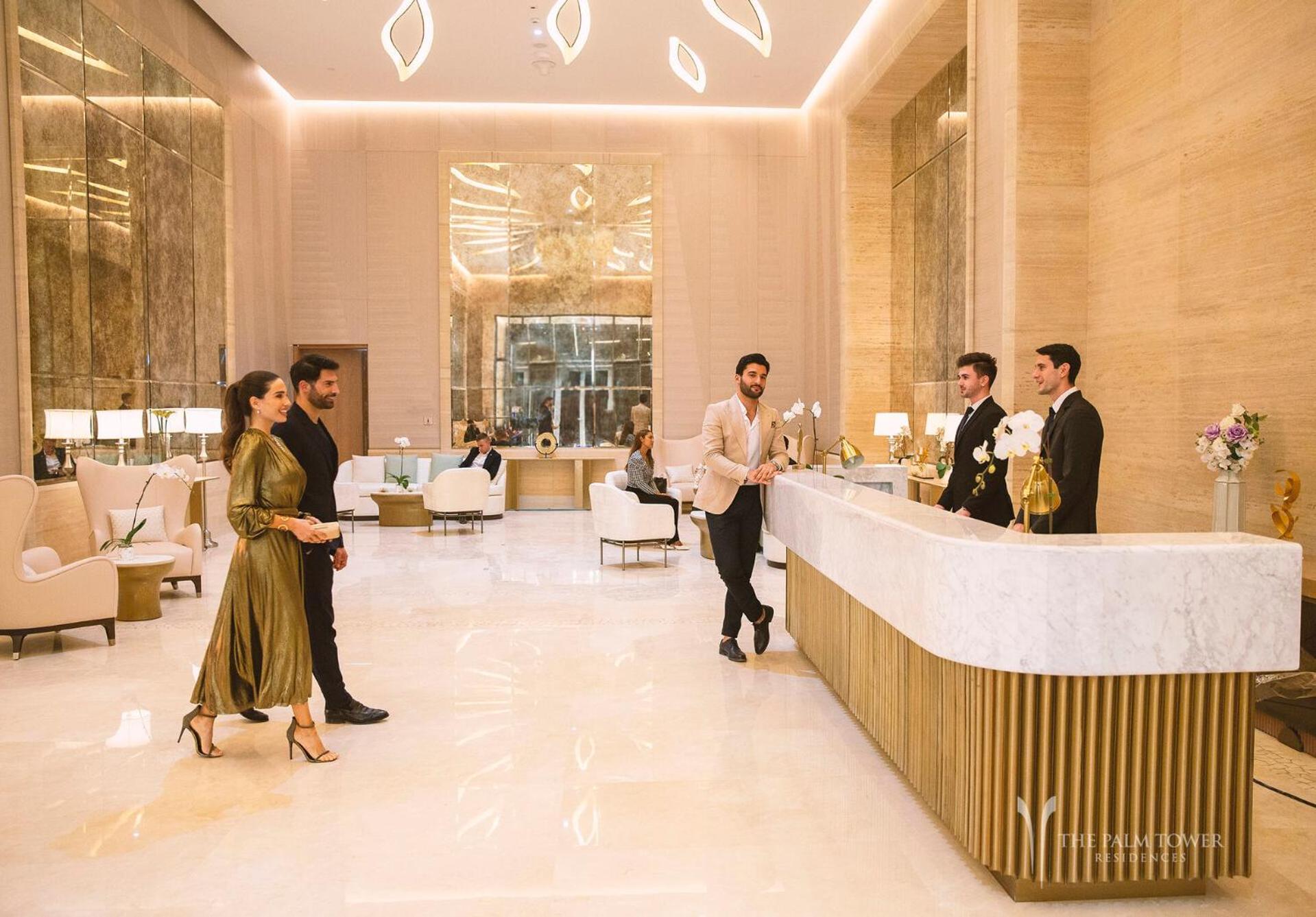 Ultra Luxury Palm Tower With Shared Hotel Facilities Dubai Eksteriør bilde